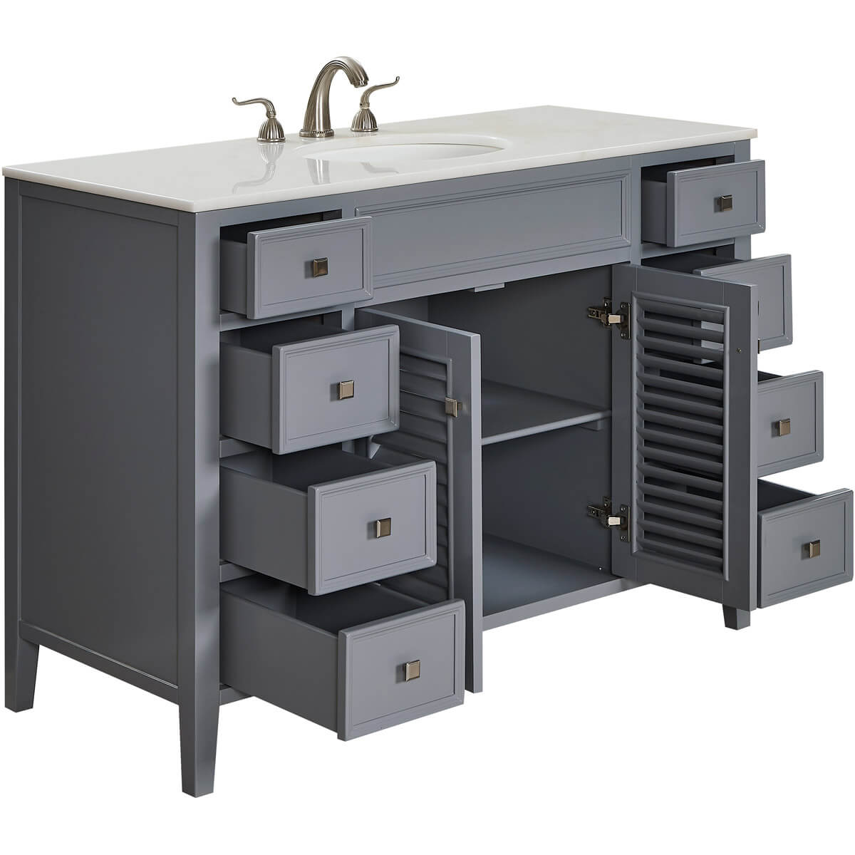 CAPE COD 48" Single Bathroom Vanity Set