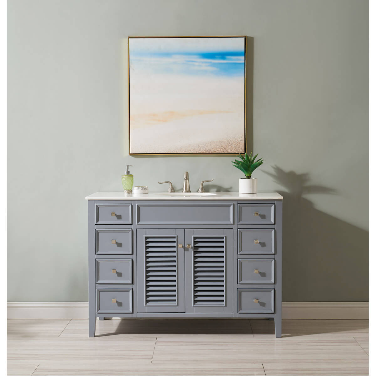 CAPE COD 48" Single Bathroom Vanity Set