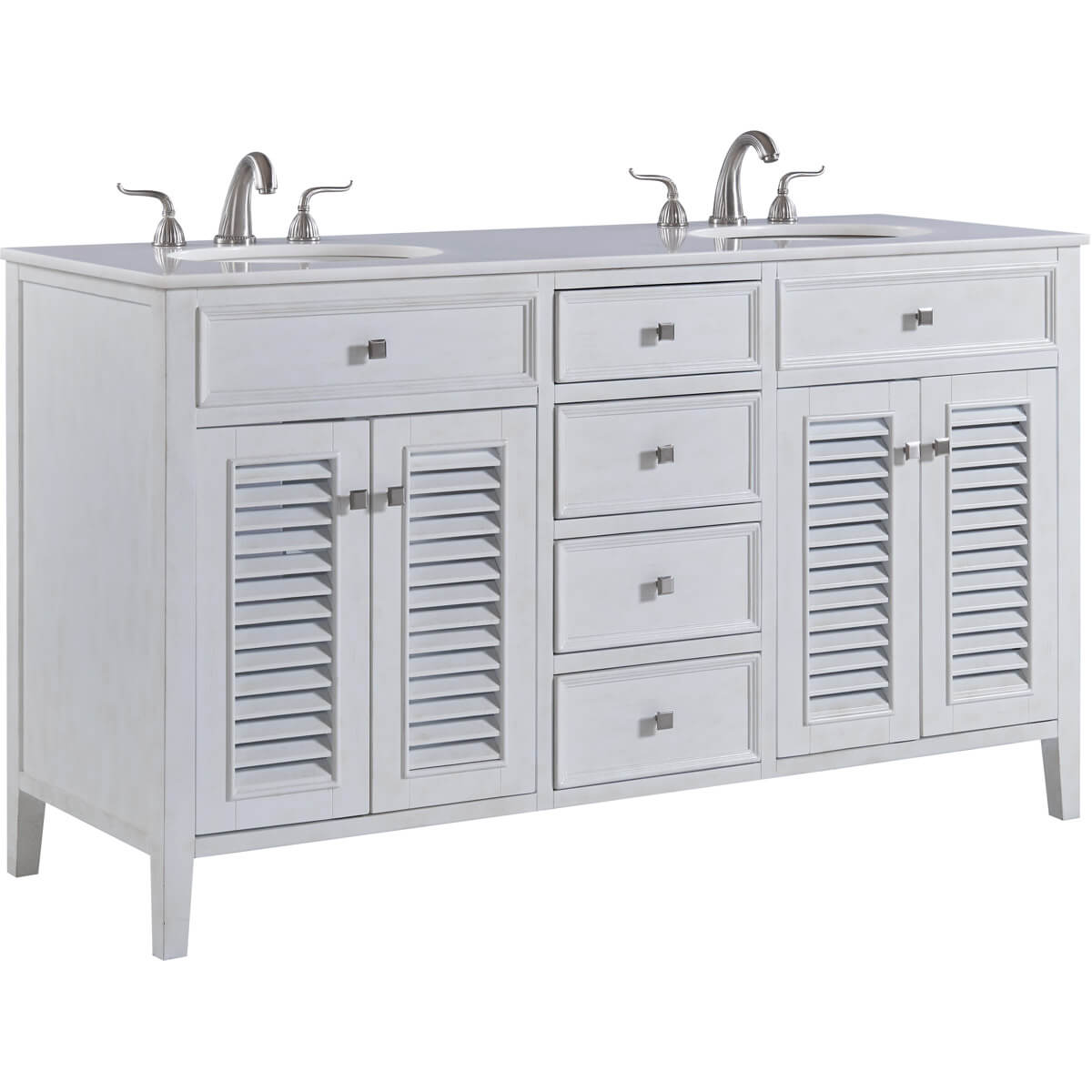 CAPE COD 60" Double Bathroom Vanity