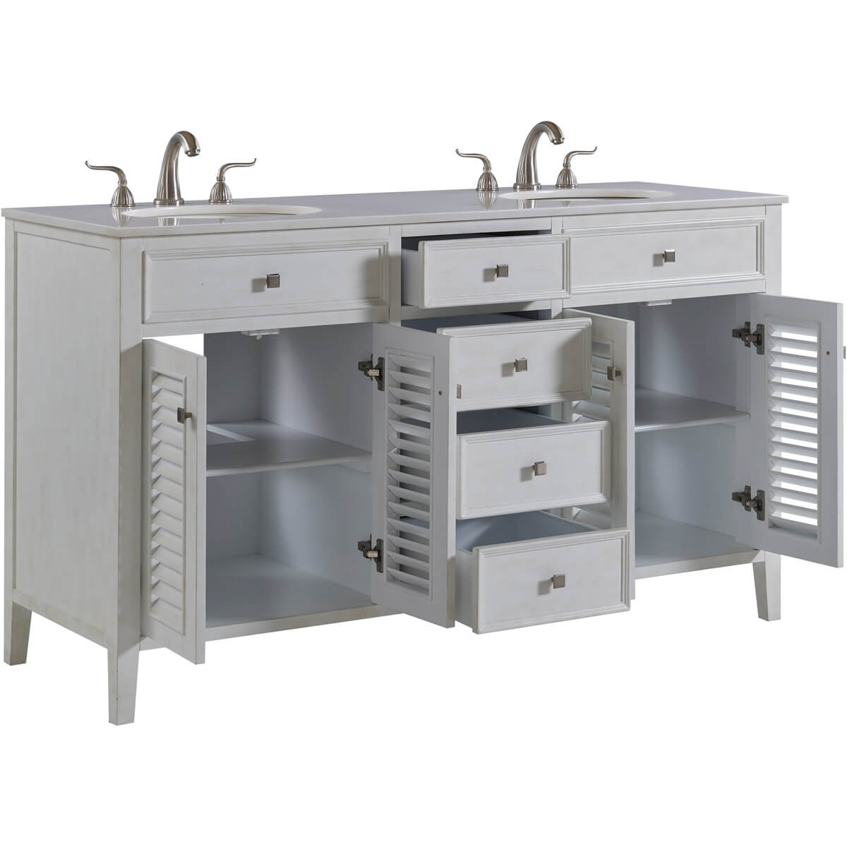 CAPE COD 60" Double Bathroom Vanity