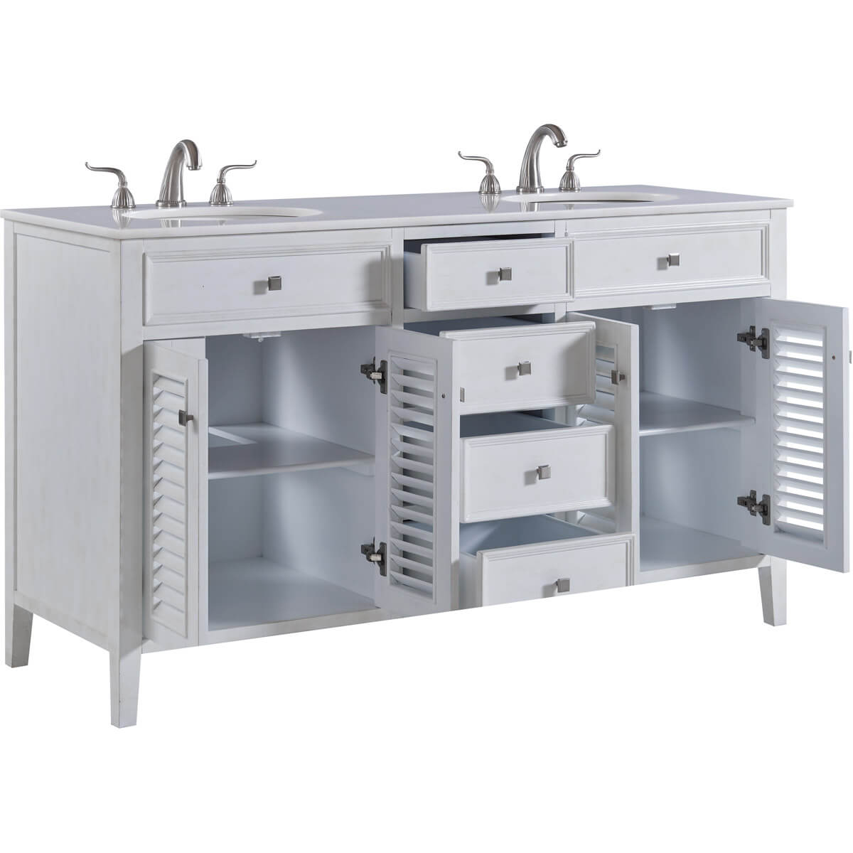 CAPE COD 60" Double Bathroom Vanity