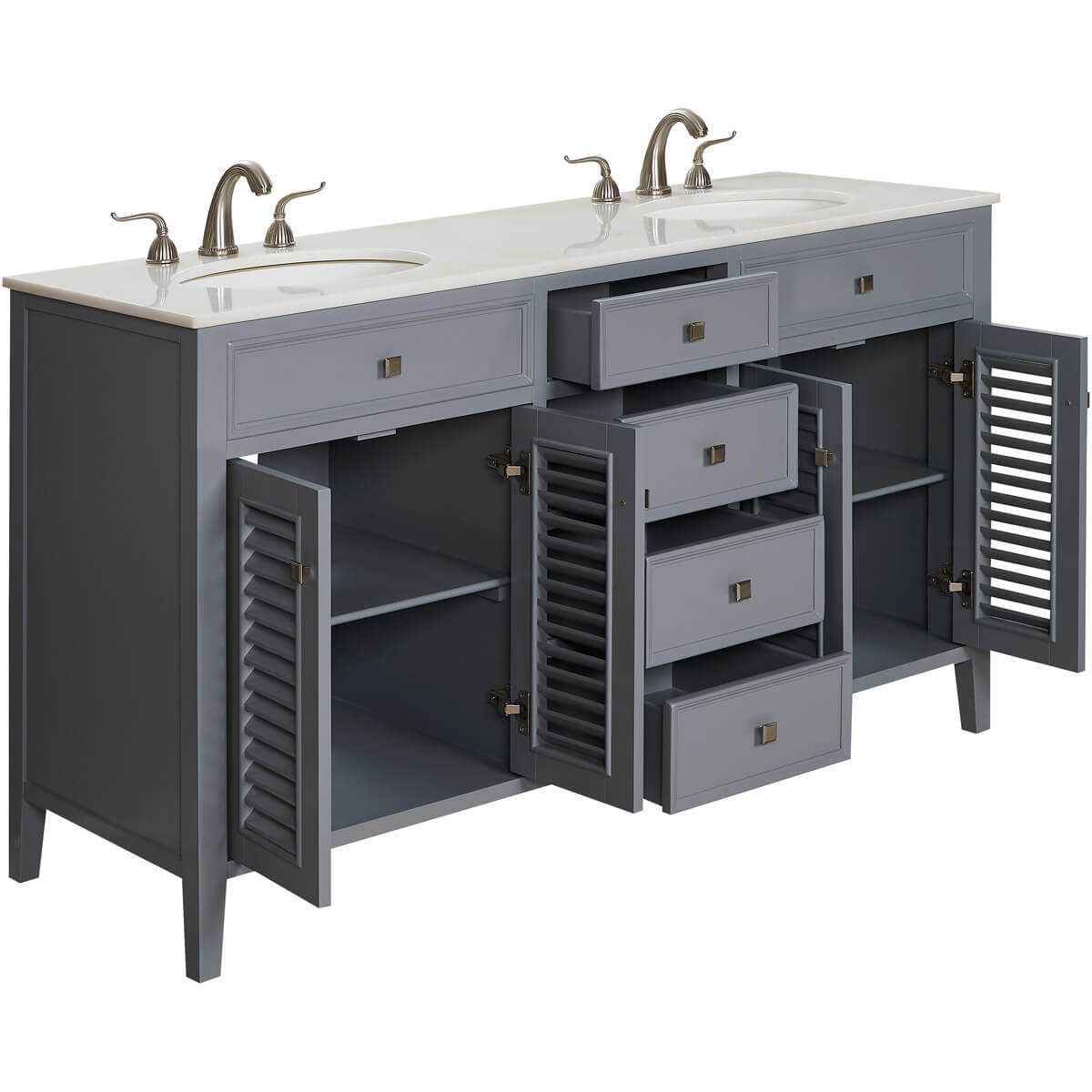 CAPE COD 60" Double Bathroom Vanity