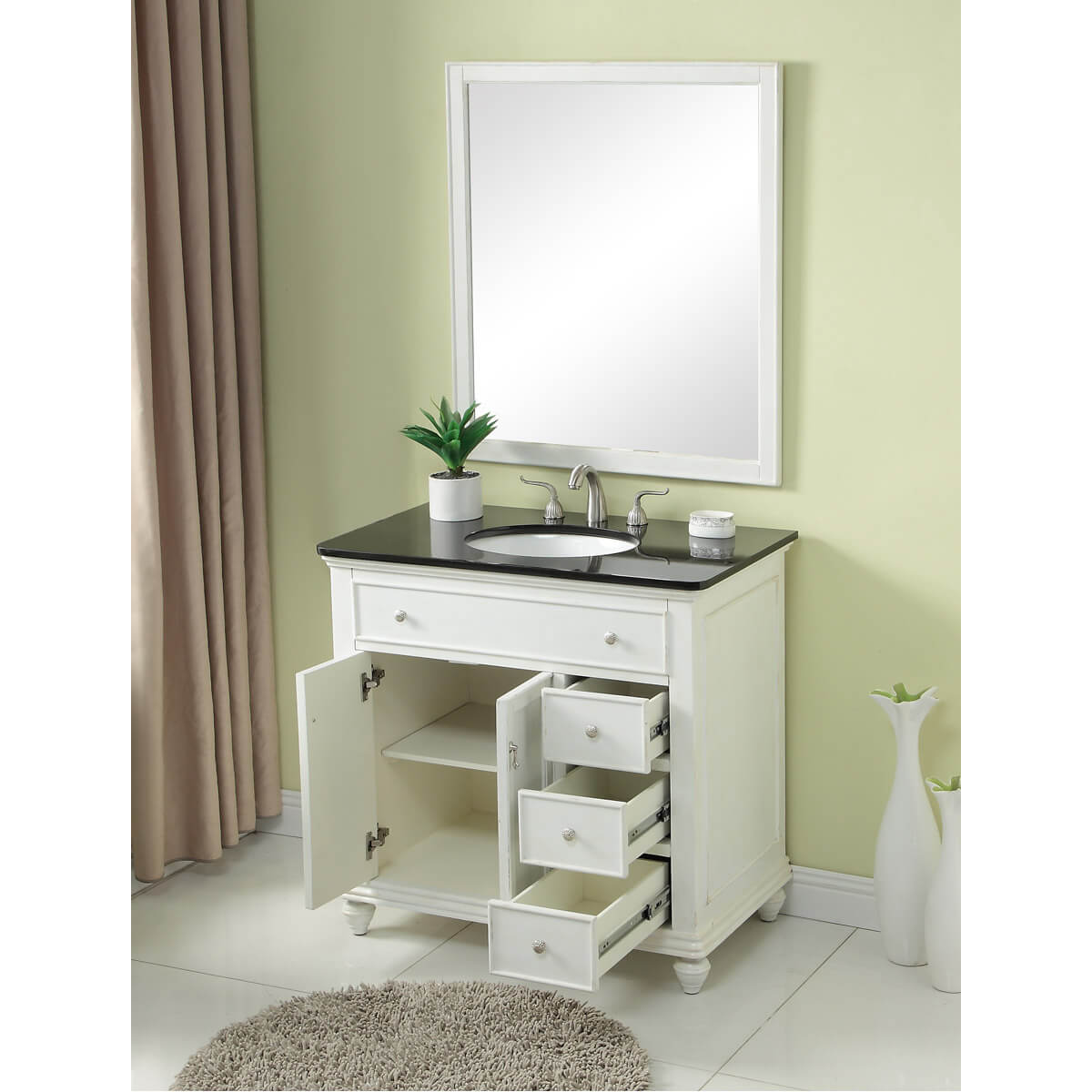 Otto 36" Single Bathroom Vanity Set