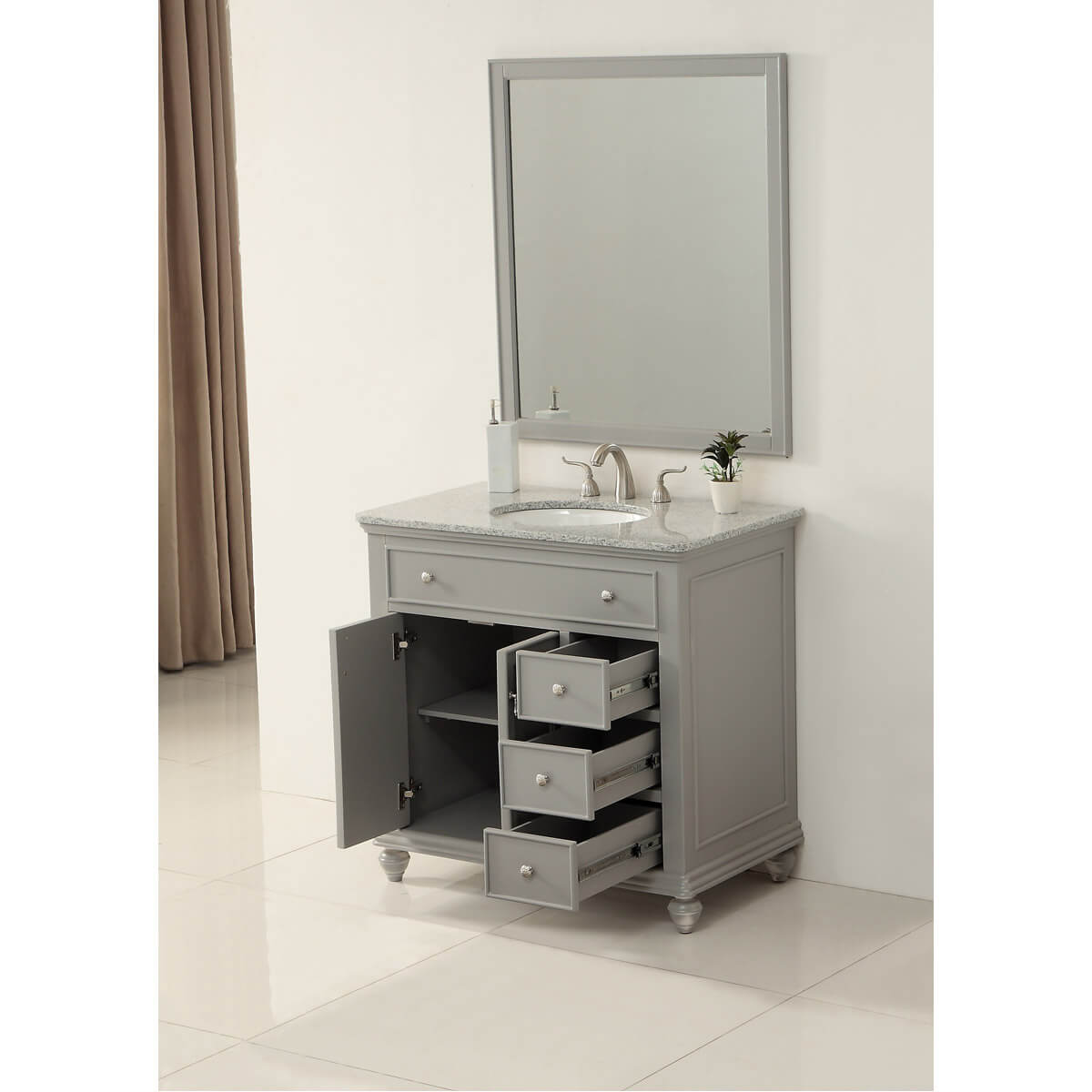 Otto 36" Single Bathroom Vanity Set