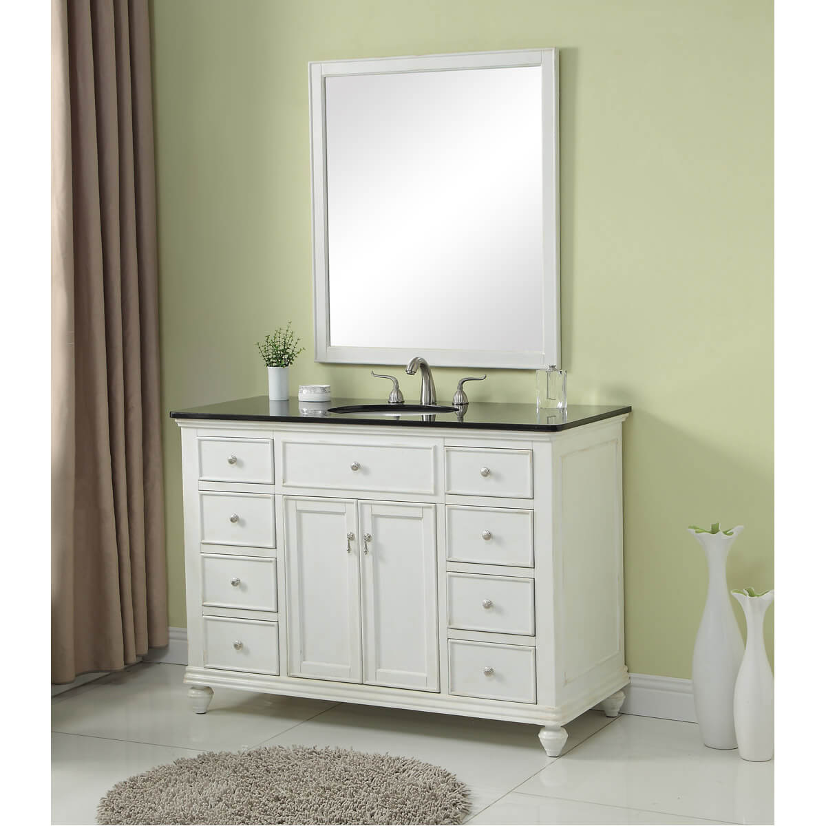 Otto 48" Single Bathroom Vanity Set