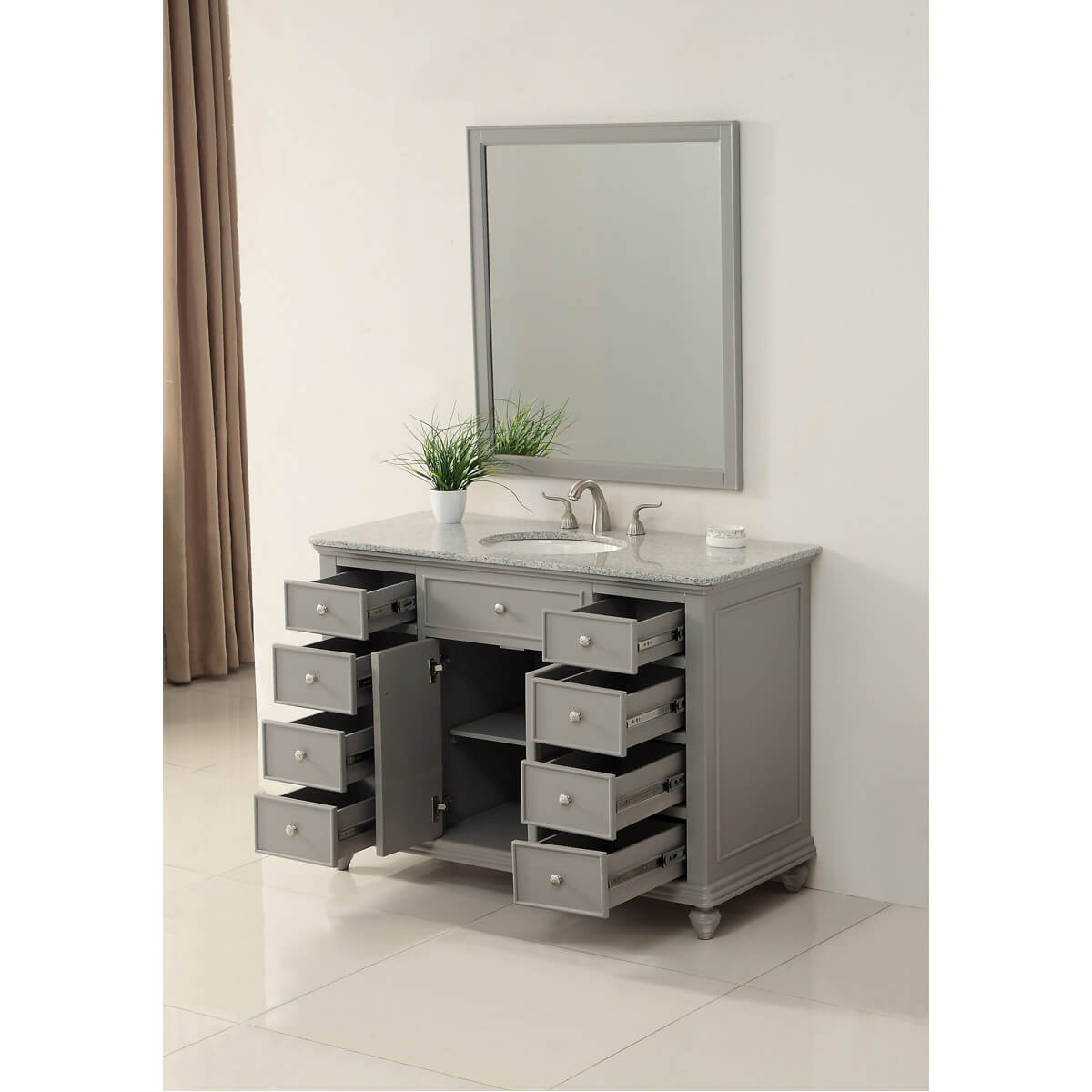 Otto 48" Single Bathroom Vanity Set
