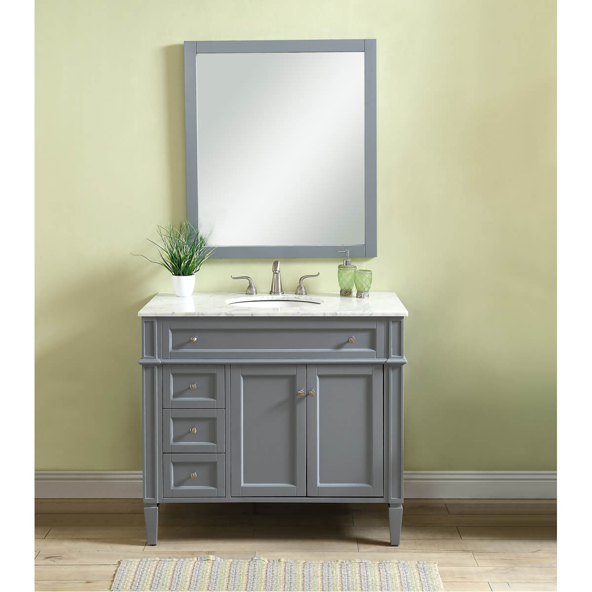 Park Avenue 40" Single Bathroom Vanity Set