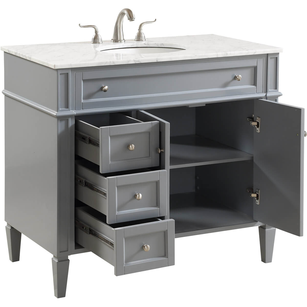 Park Avenue 40" Single Bathroom Vanity Set