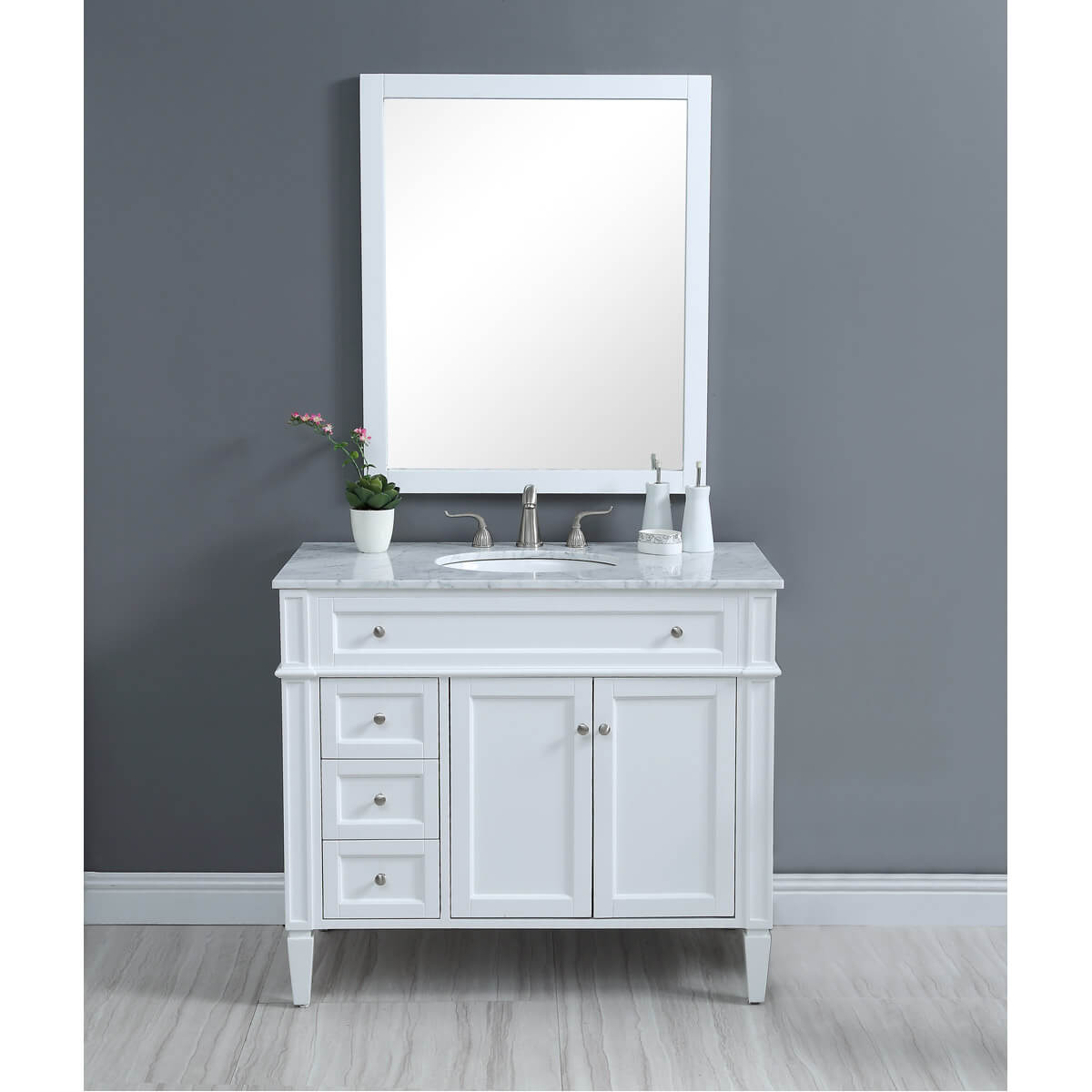 Park Avenue 40" Single Bathroom Vanity Set