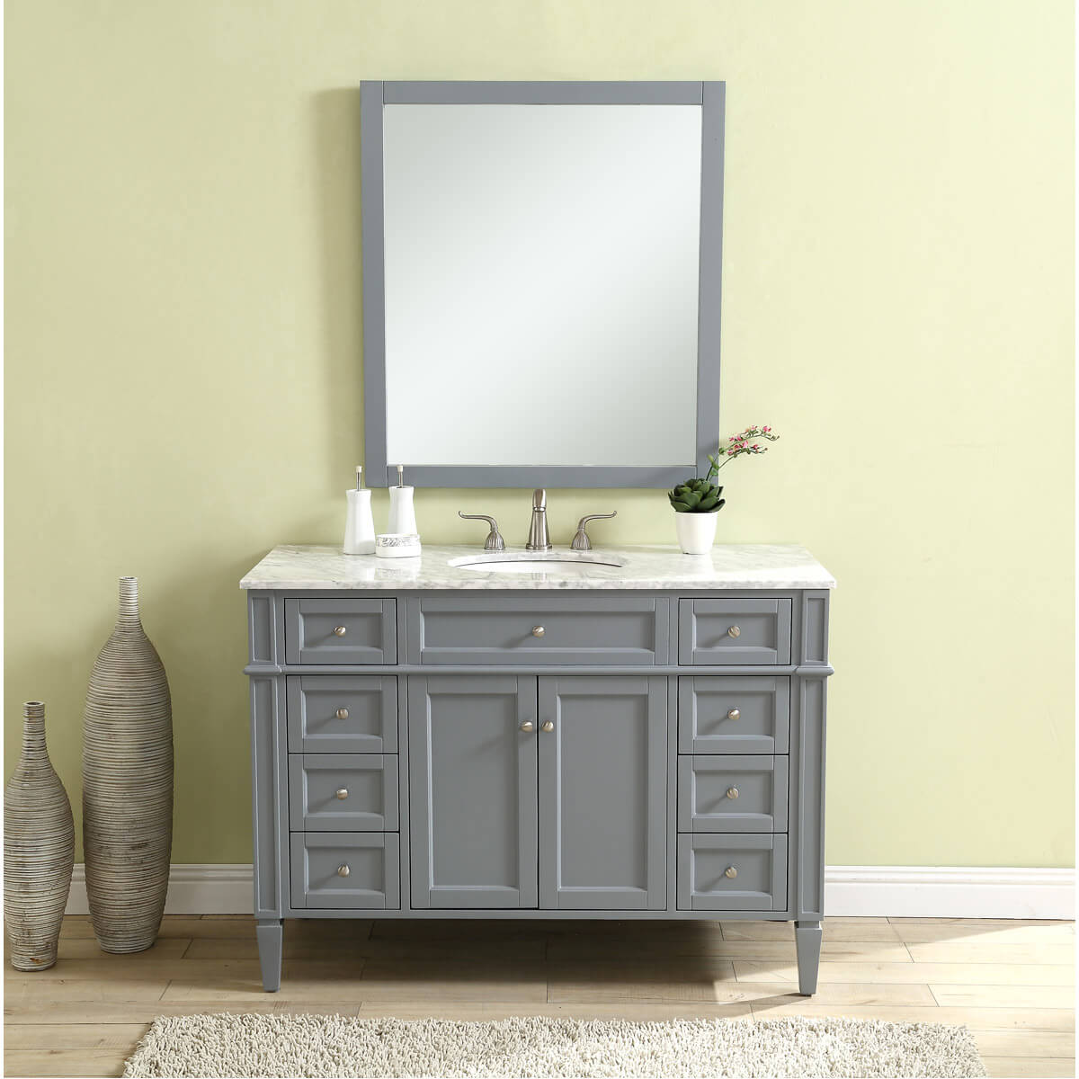 Park Avenue 48" Single Bathroom Vanity Set