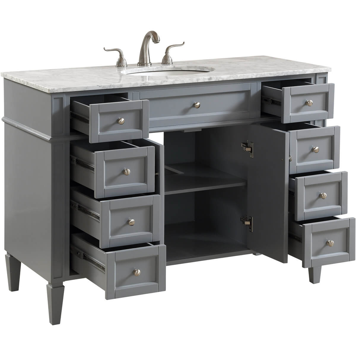 Park Avenue 48" Single Bathroom Vanity Set