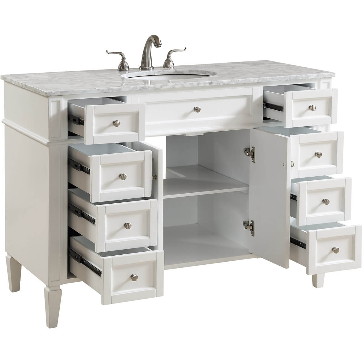 Park Avenue 48" Single Bathroom Vanity Set