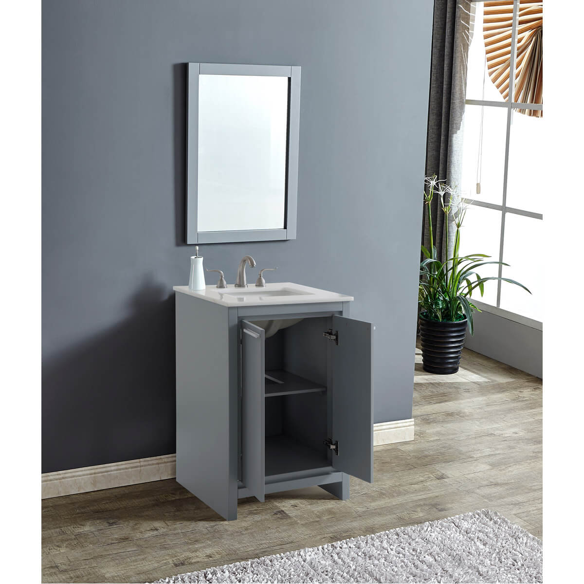 Filipo 24" Single Bathroom Vanity Set