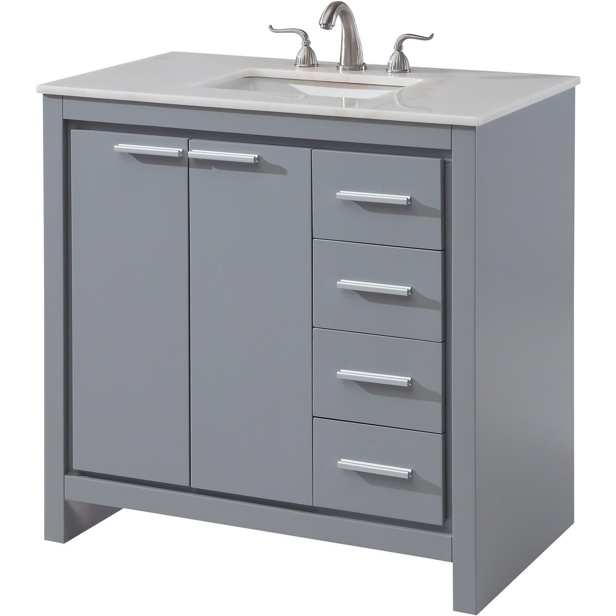 Filipo 36" Single Bathroom Vanity Set