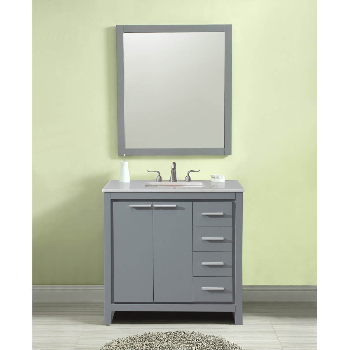 Filipo 36" Single Bathroom Vanity Set