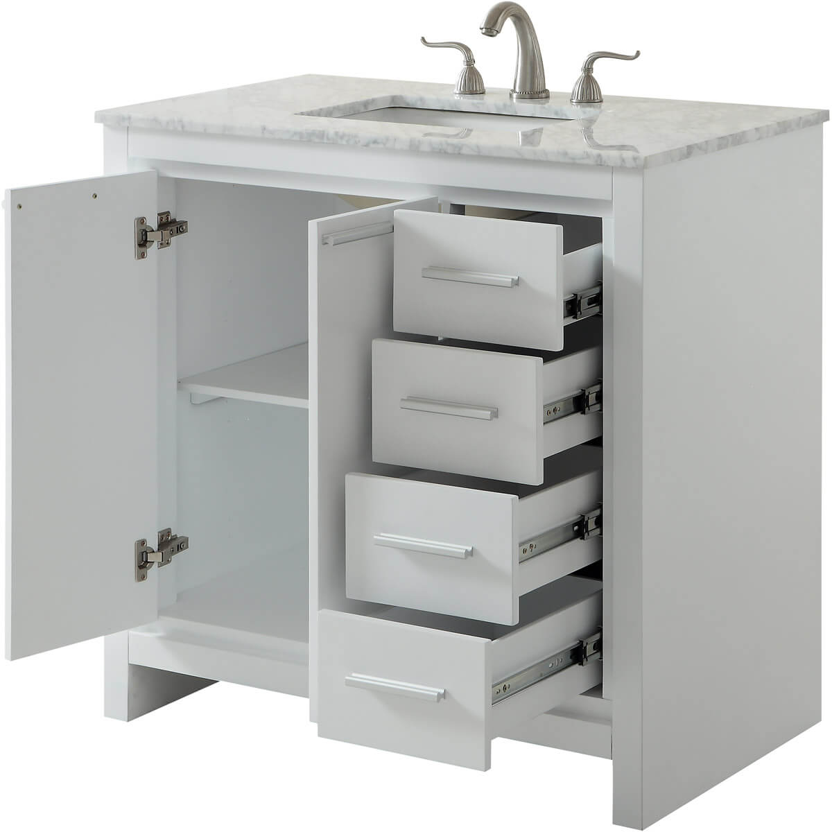 Filipo 36" Single Bathroom Vanity Set