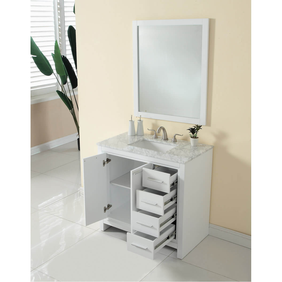 Filipo 36" Single Bathroom Vanity Set