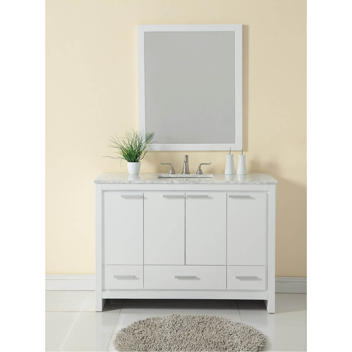 Filipo 48" Single Bathroom Vanity Set