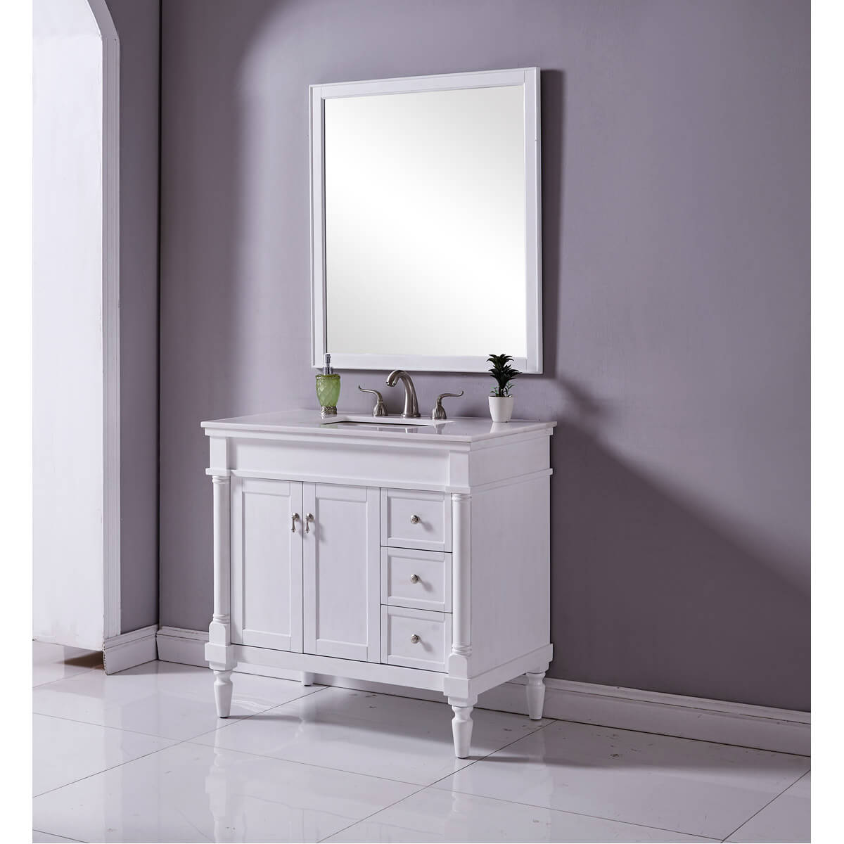 Lexington 36" Single Bathroom Vanity Set