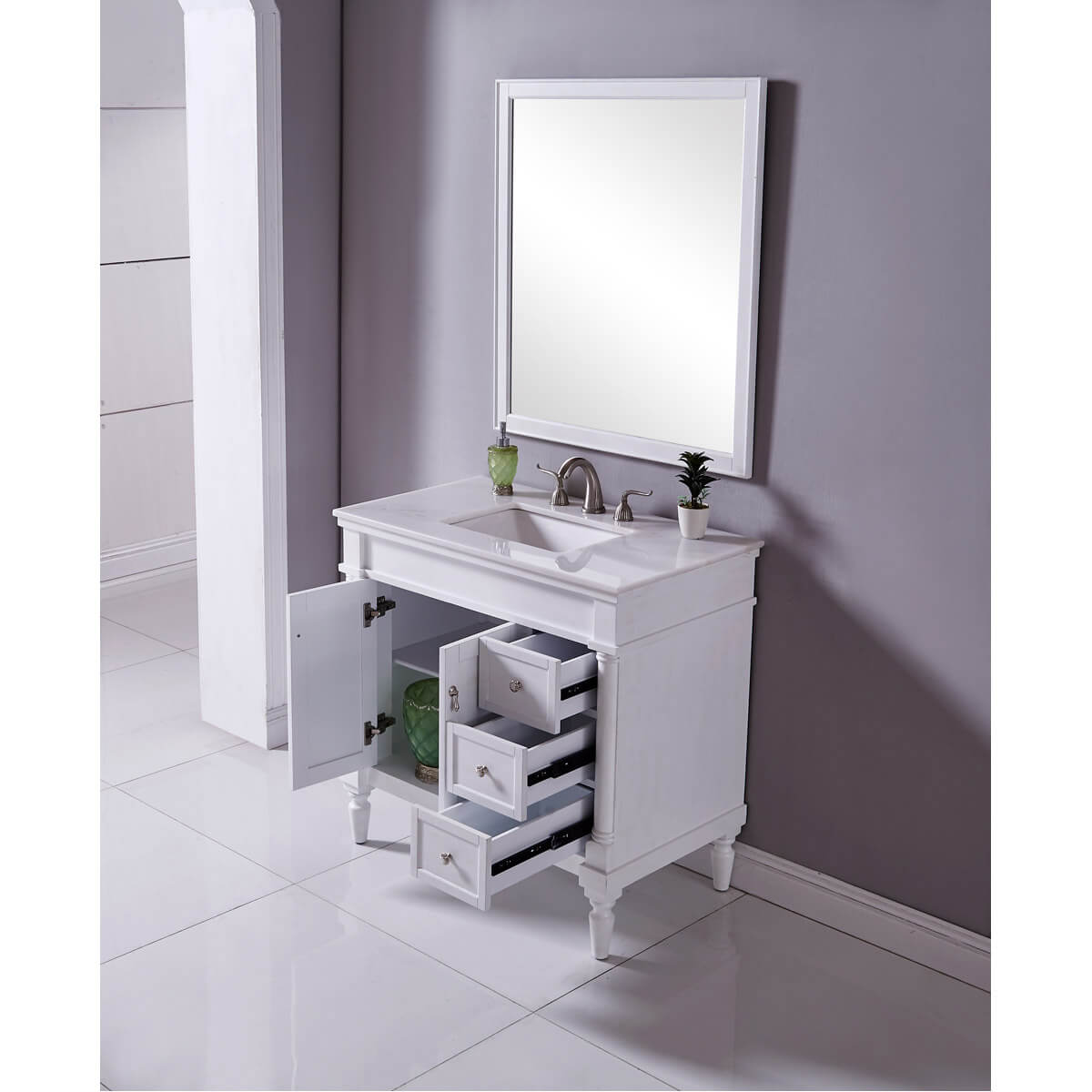 Lexington 36" Single Bathroom Vanity Set