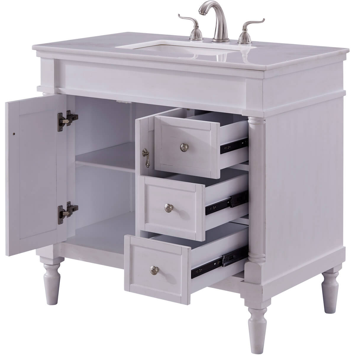 Lexington 36" Single Bathroom Vanity Set