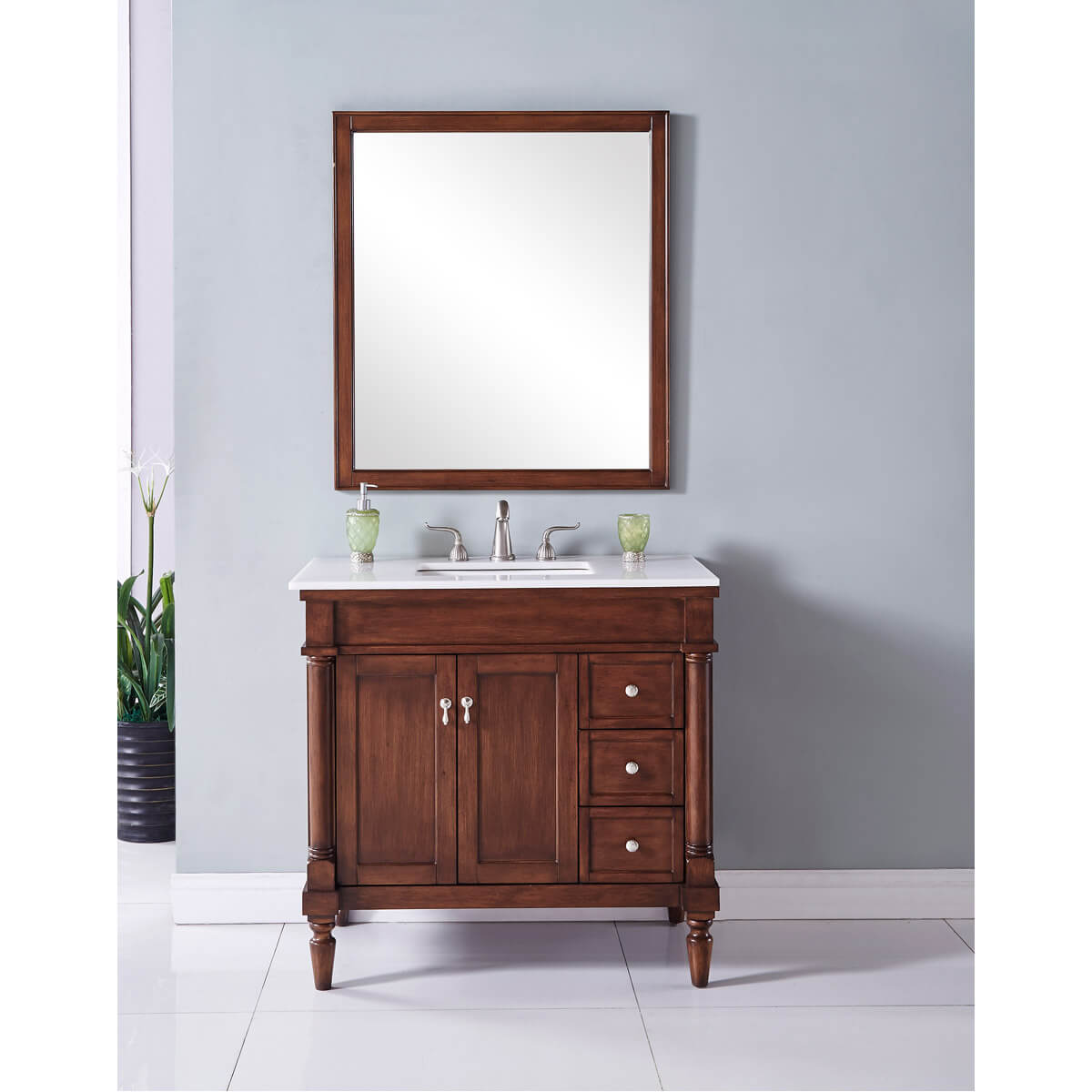 Lexington 36" Single Bathroom Vanity Set