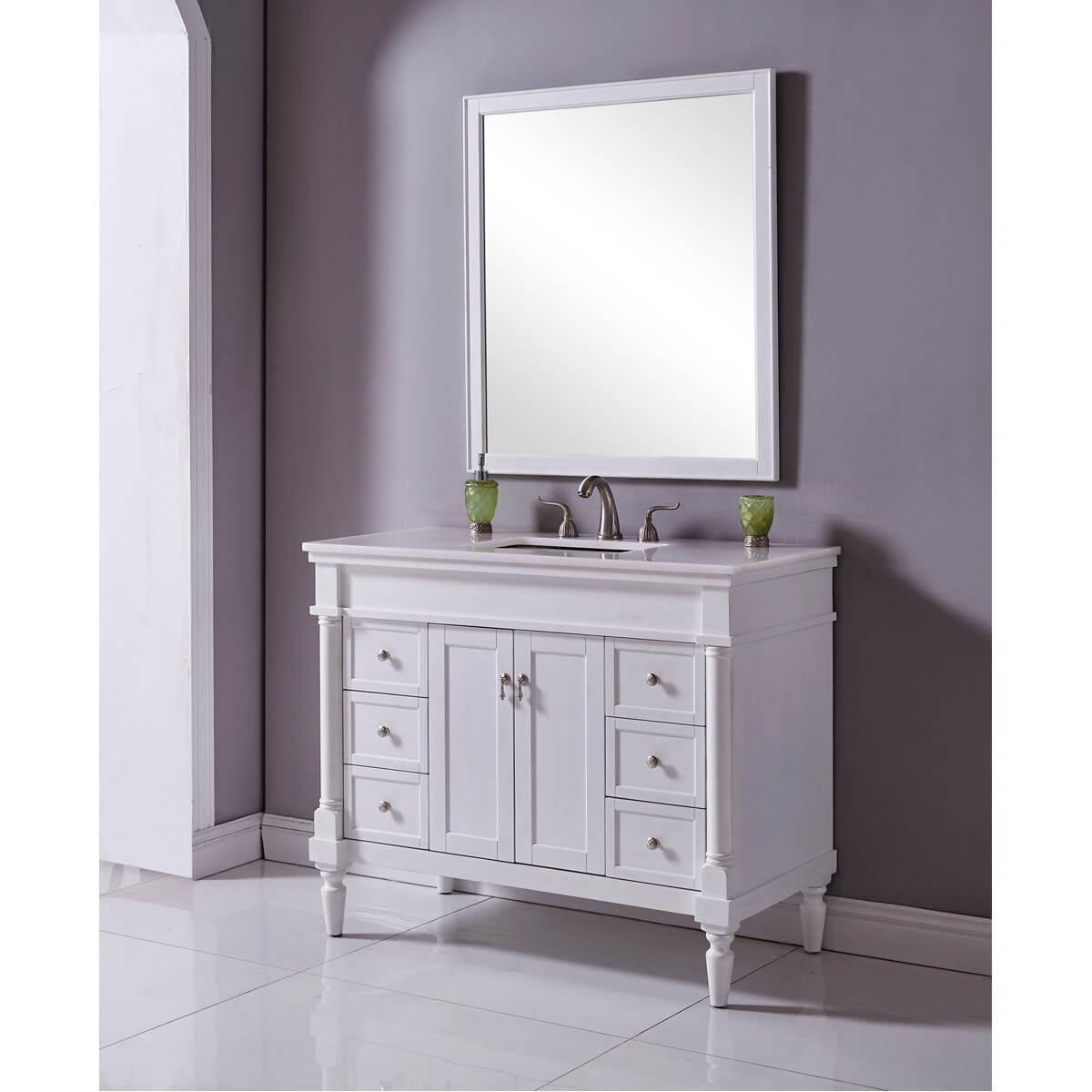 Lexington 42" Single Bathroom Vanity Set