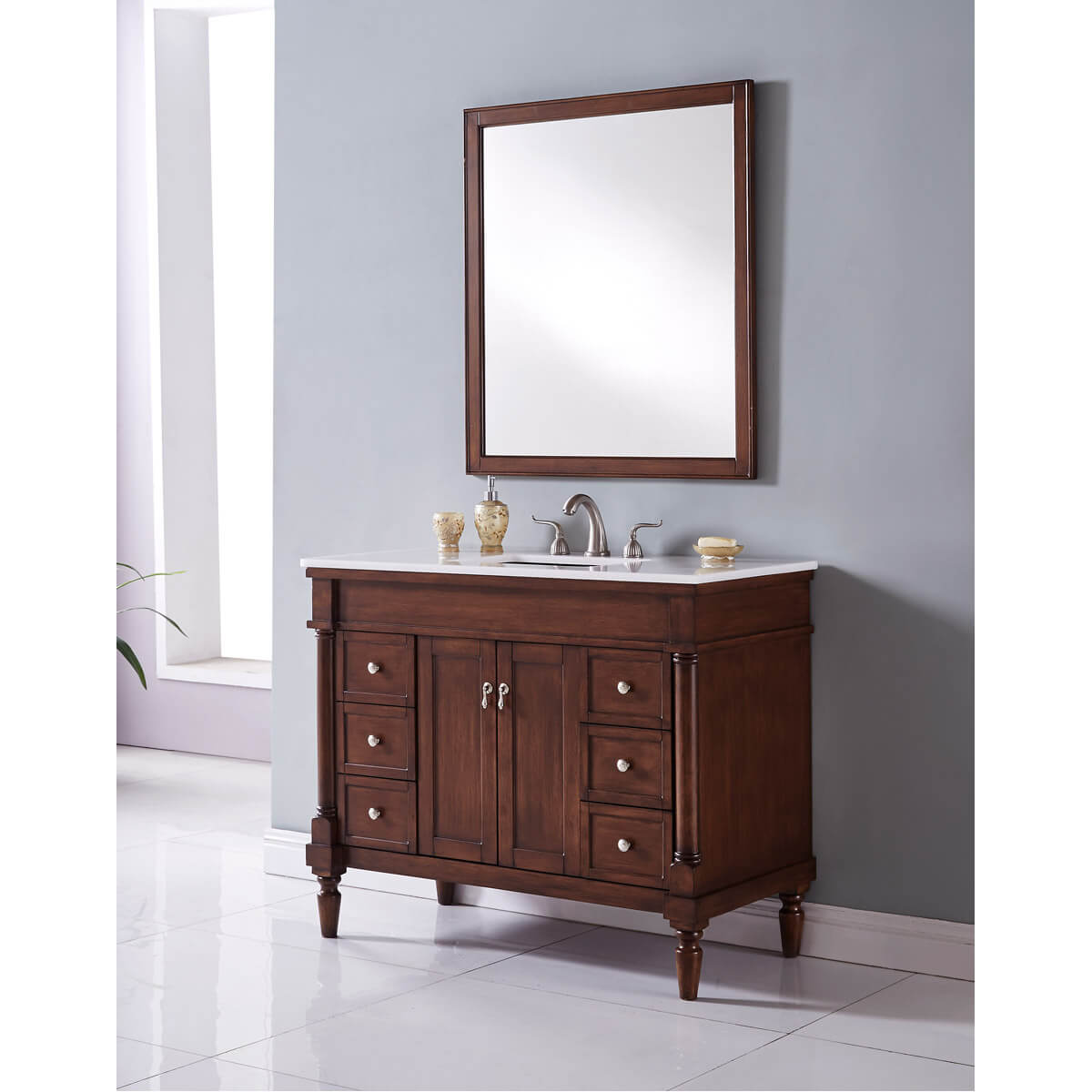 Lexington 42" Single Bathroom Vanity Set