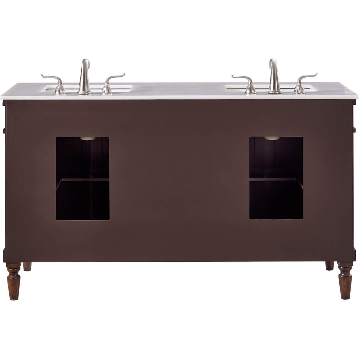 Lexington 60" Double Bathroom Vanity Set