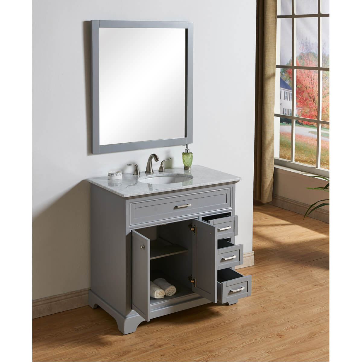 Americana 36" Single Bathroom Vanity Set