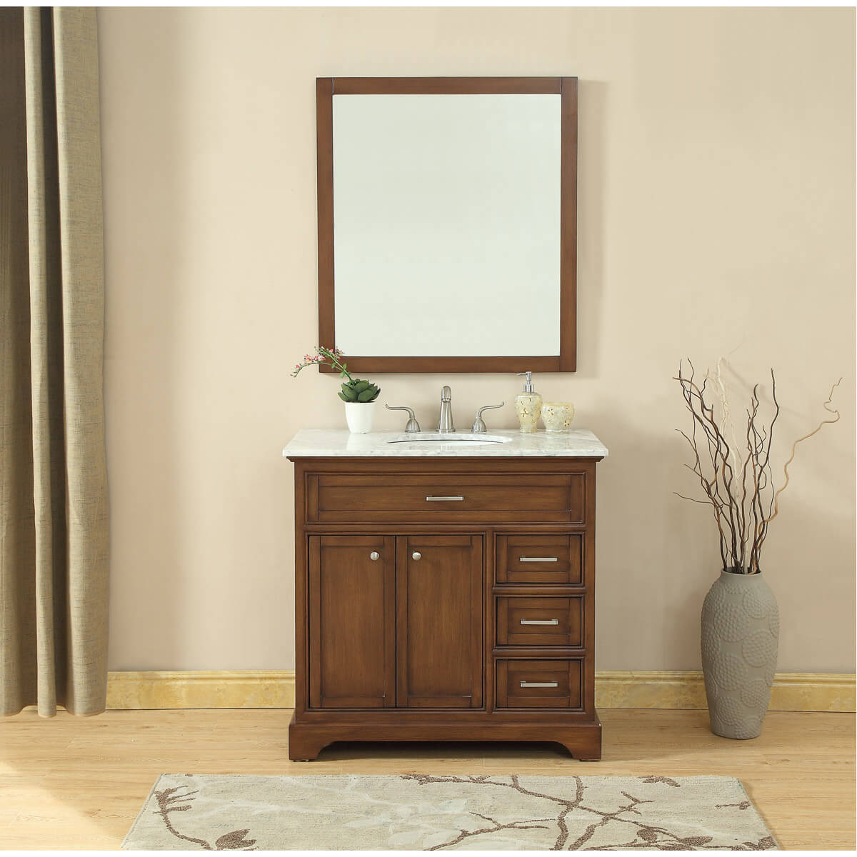 Americana 36" Single Bathroom Vanity Set