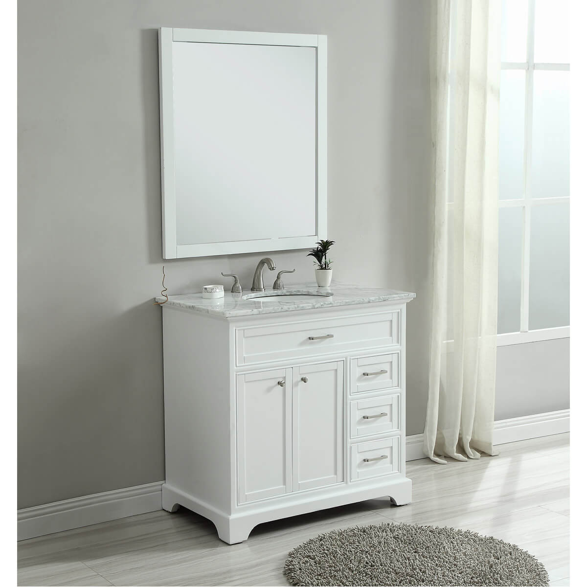 Americana 36" Single Bathroom Vanity Set