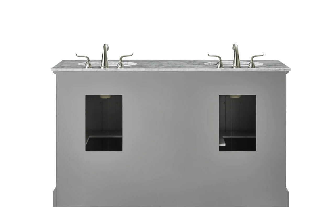 Americana 60" Double Bathroom Vanity Set