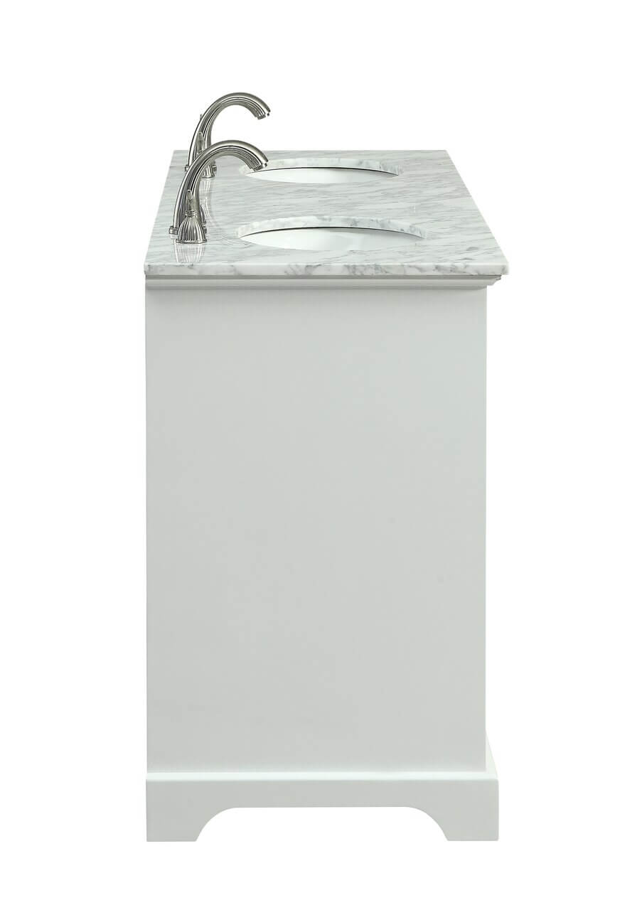 Americana 60" Double Bathroom Vanity Set