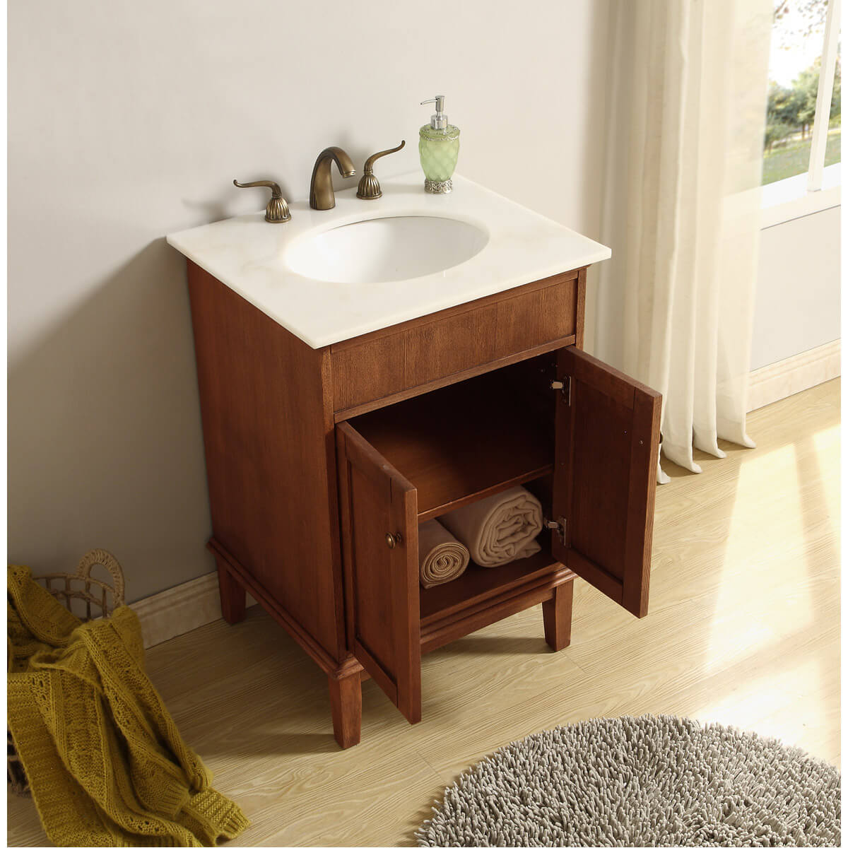Sutton 24" Single Bathroom Vanity Set