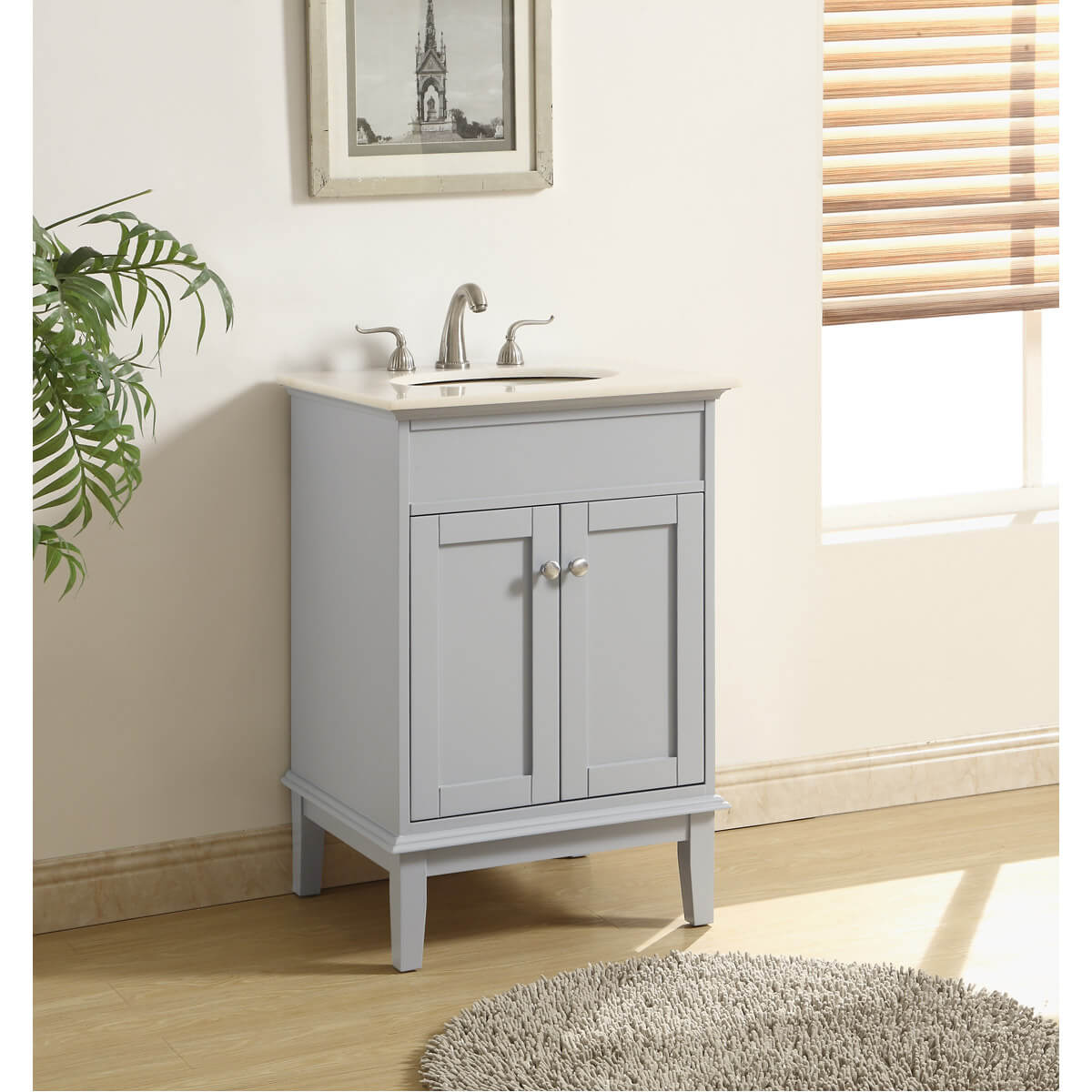 Sutton 24" Single Bathroom Vanity Set
