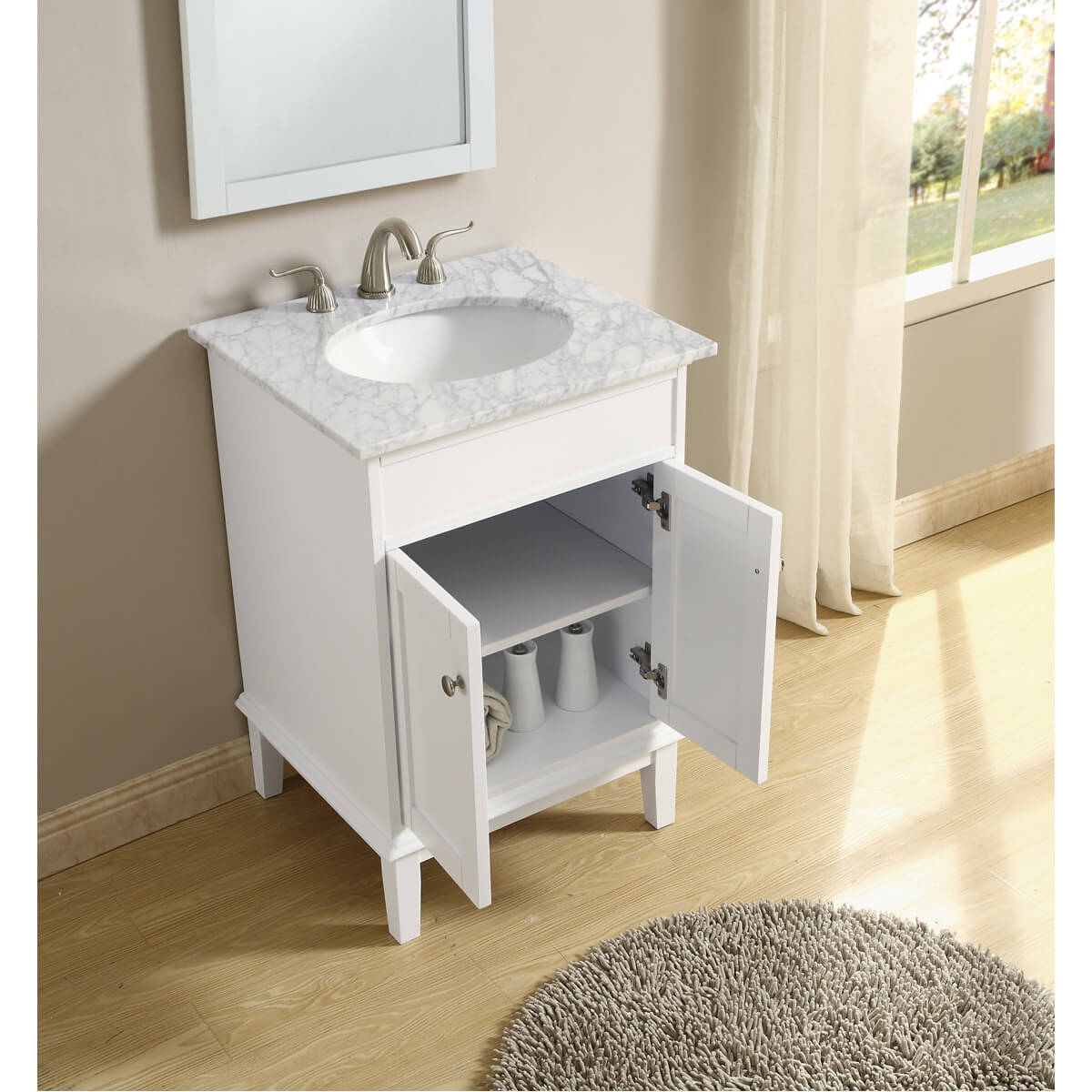 Sutton 24" Single Bathroom Vanity Set
