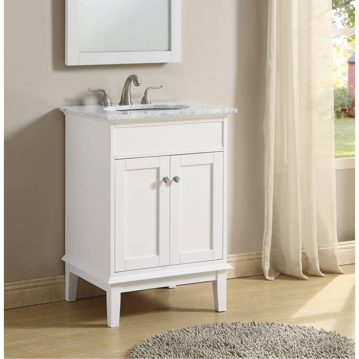 Sutton 24" Single Bathroom Vanity Set