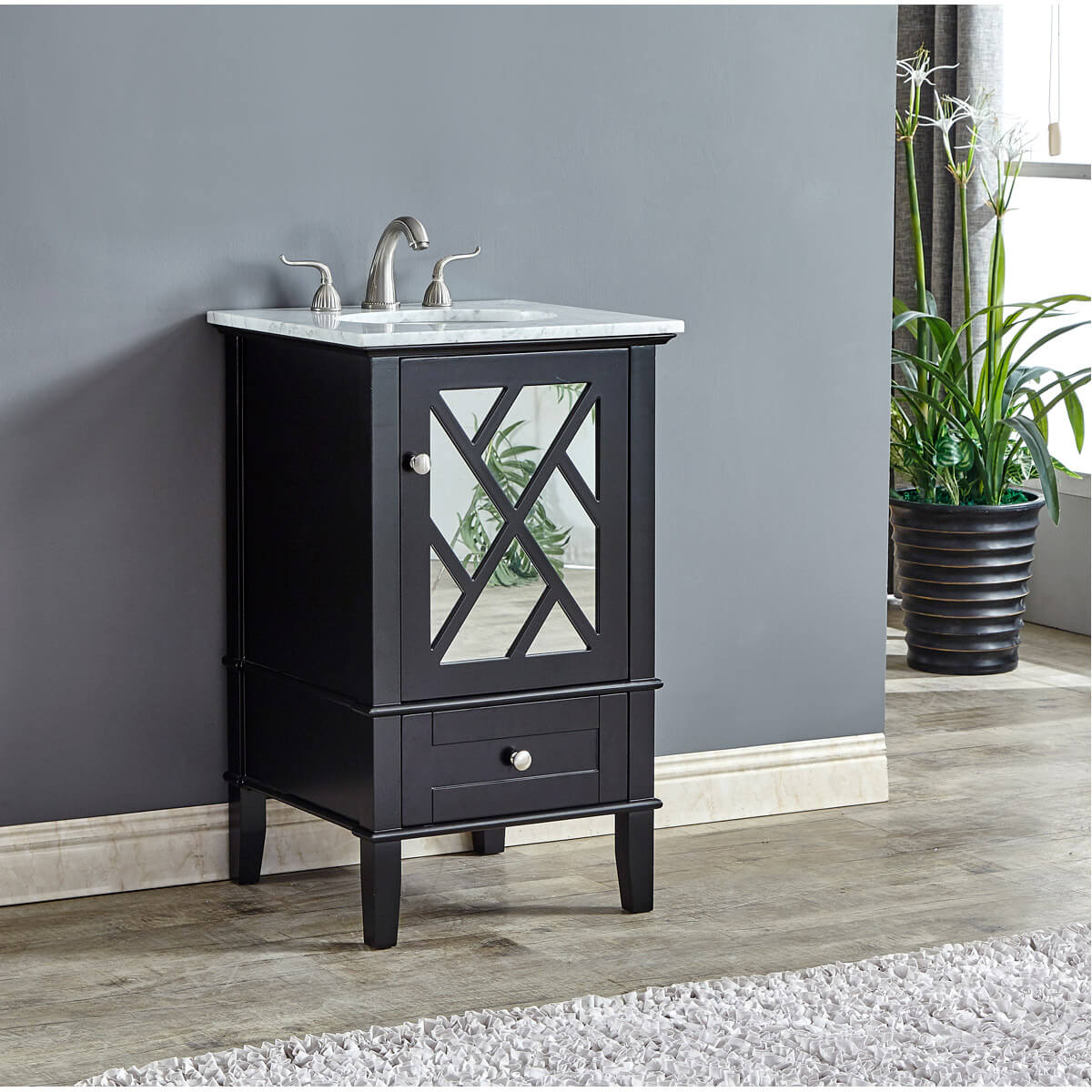 Luxe 21" Single Bathroom Vanity Set