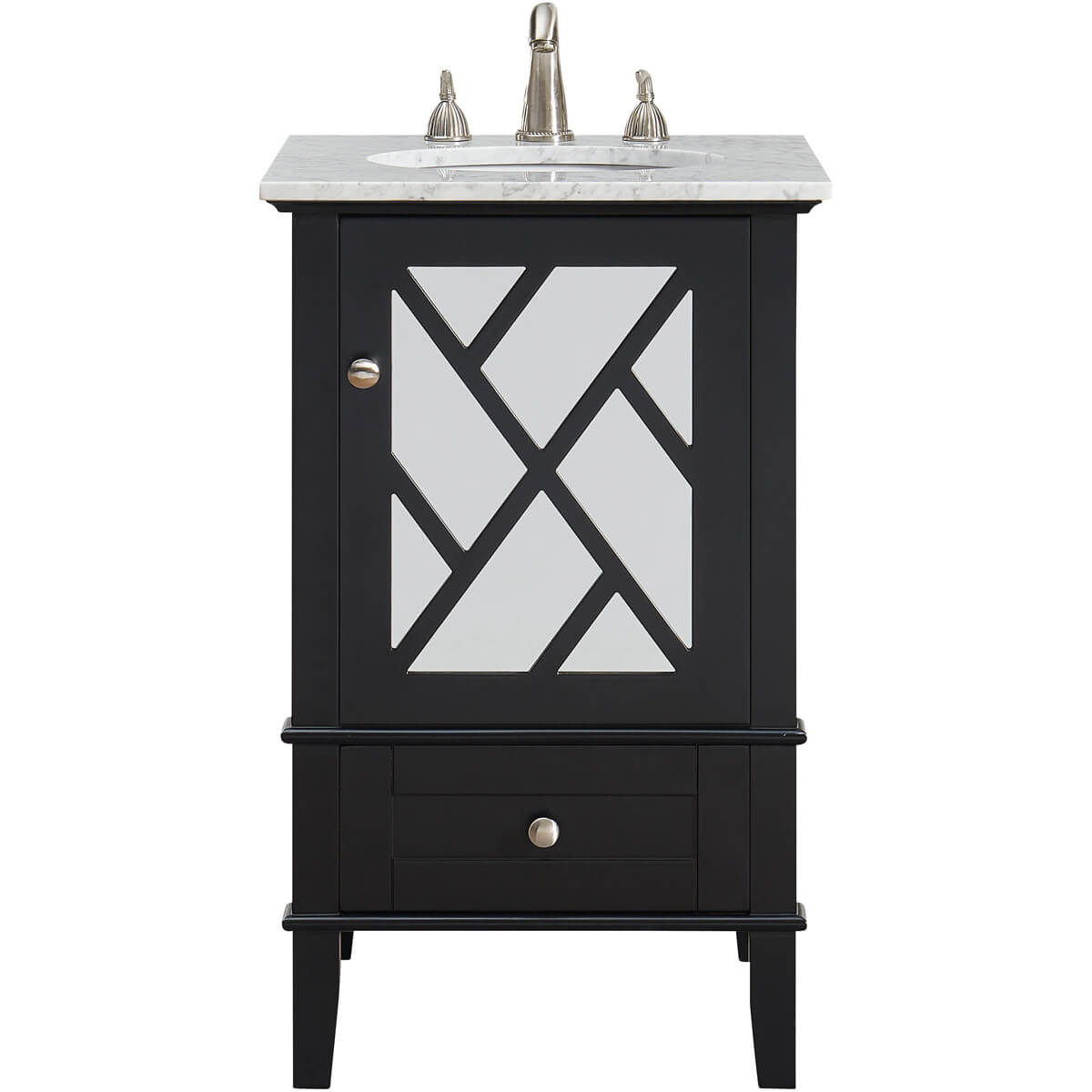 Luxe 21" Single Bathroom Vanity Set