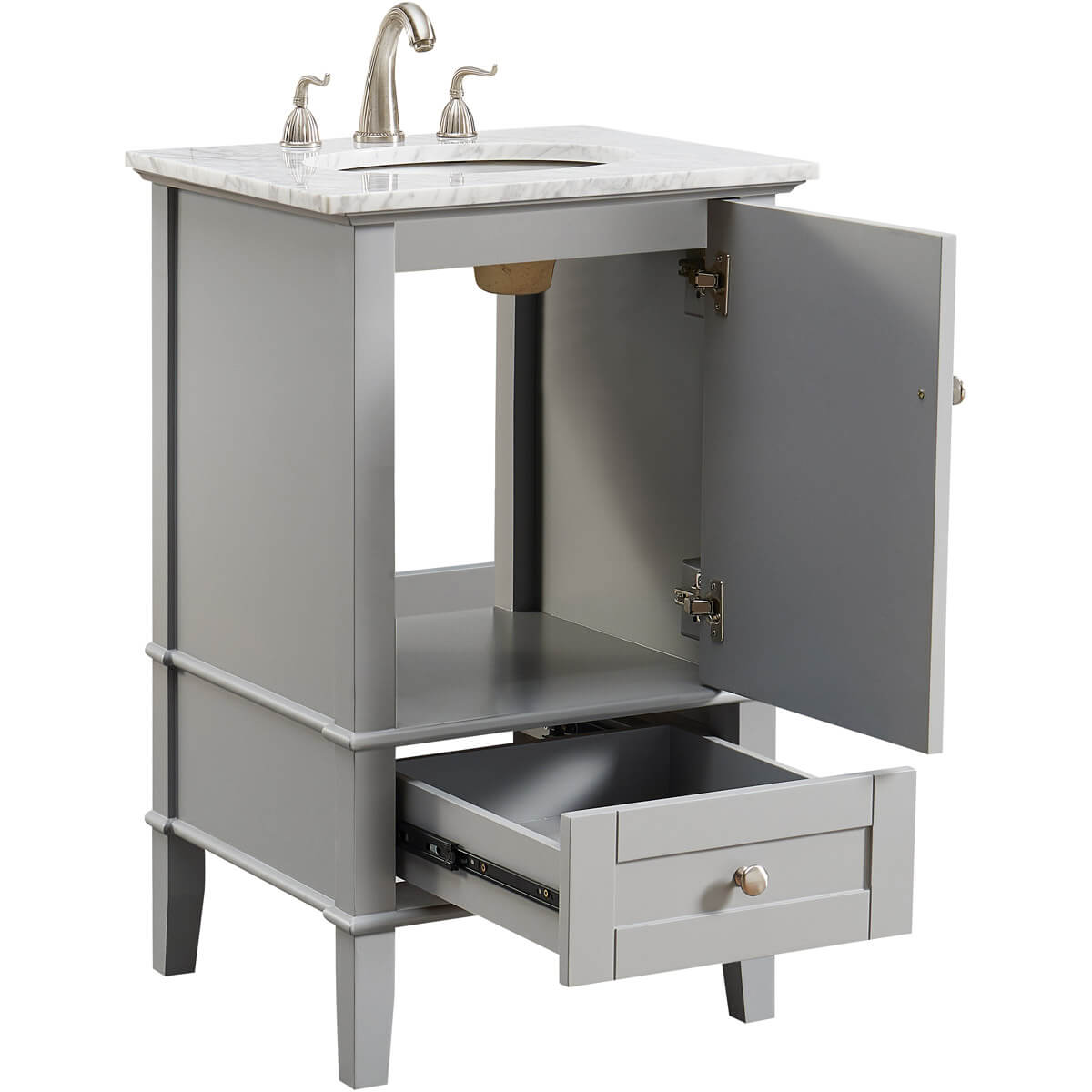 Luxe 21" Single Bathroom Vanity Set