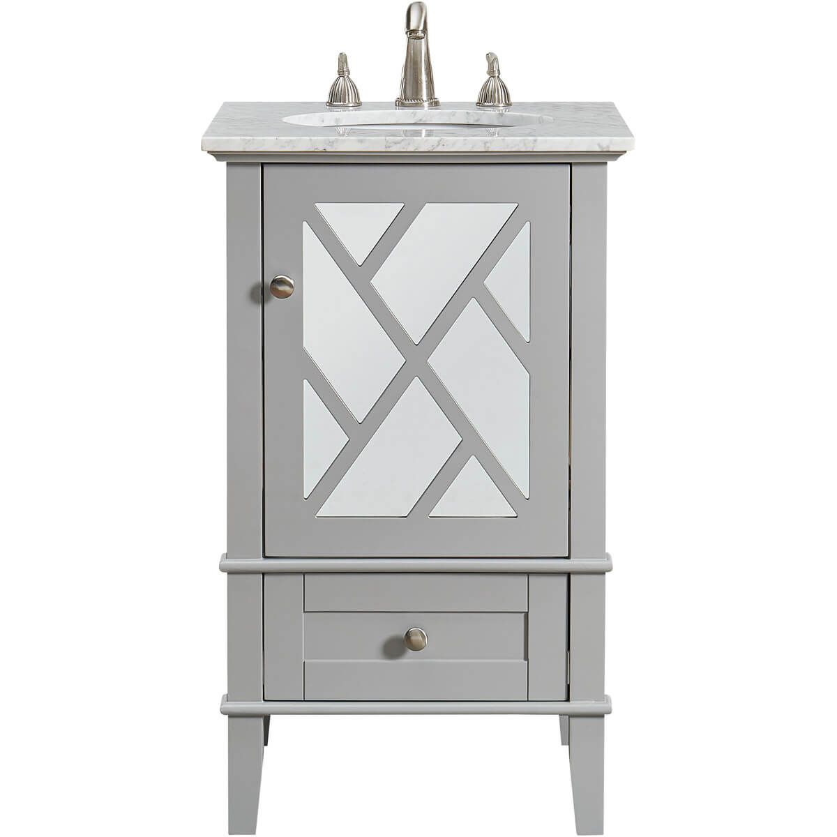 Luxe 21" Single Bathroom Vanity Set