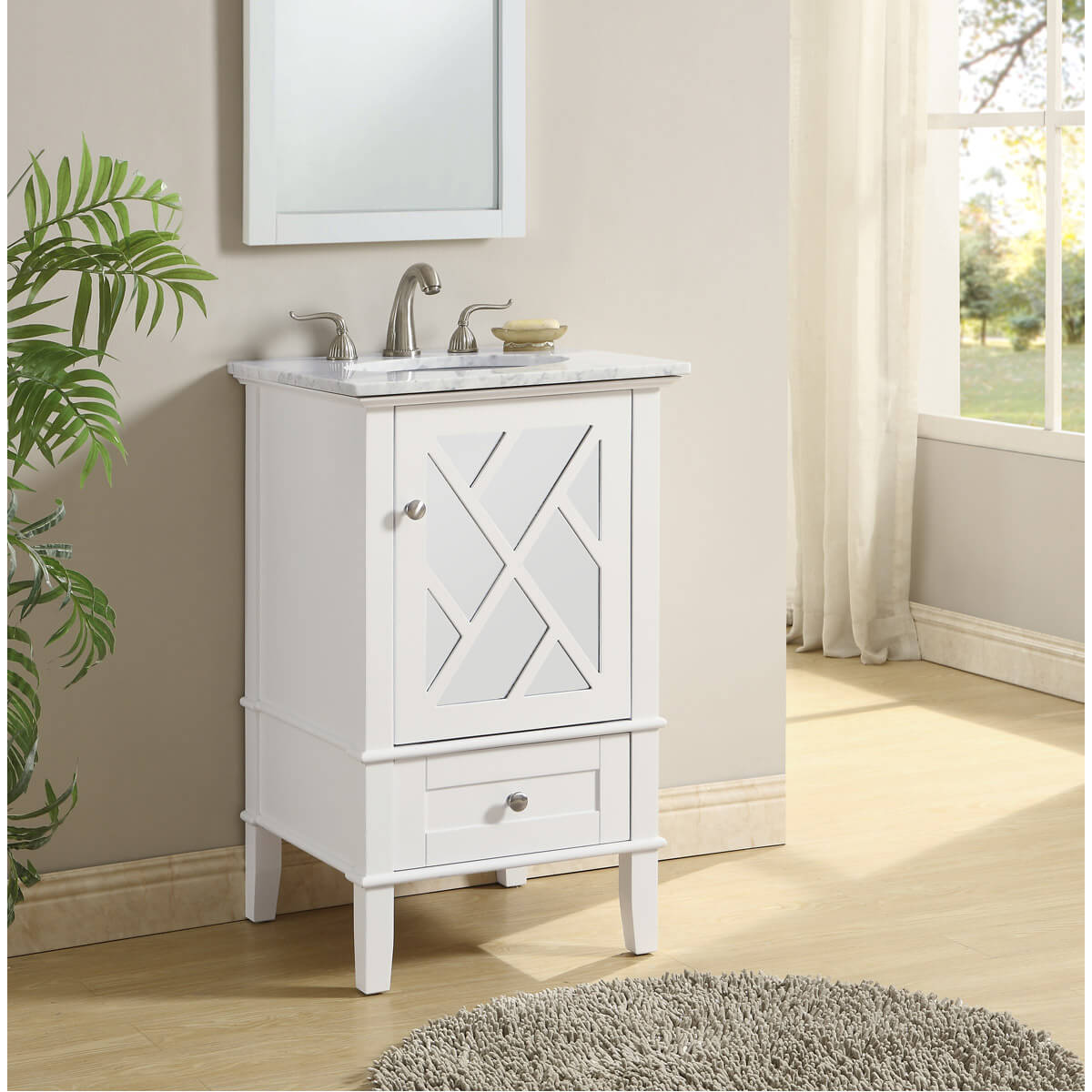 Luxe 21" Single Bathroom Vanity Set