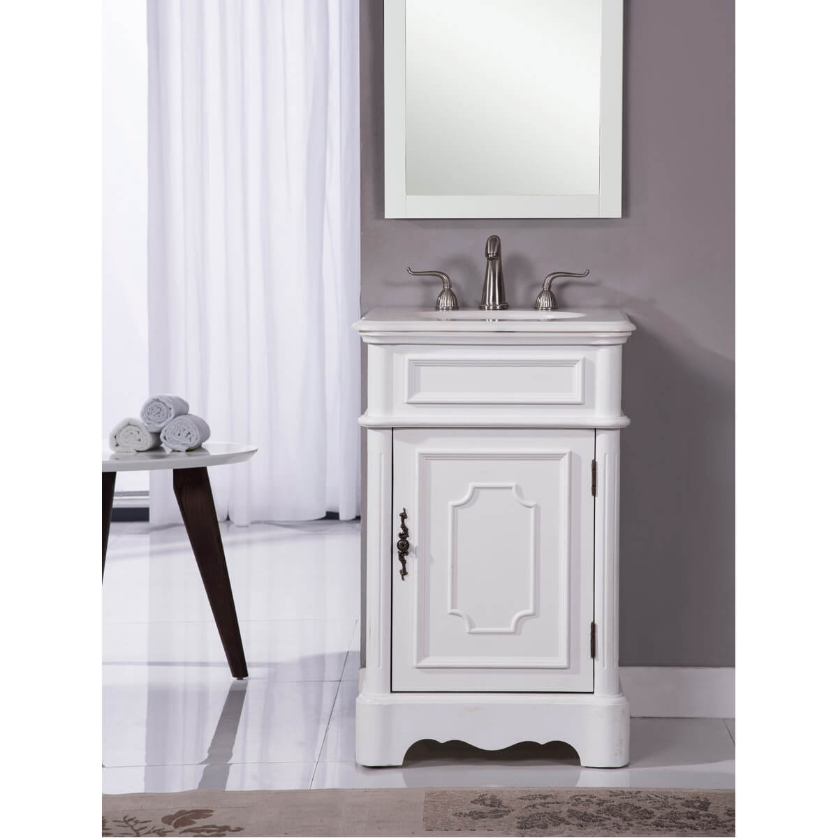 Retro 21" Single Bathroom Vanity Set