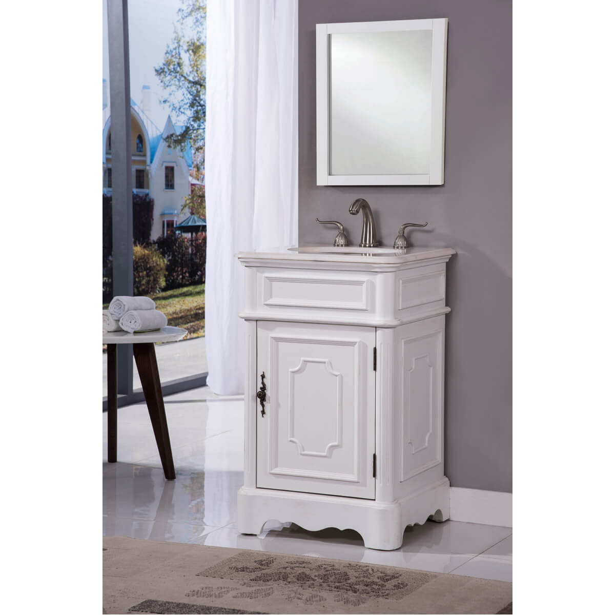 Retro 21" Single Bathroom Vanity Set