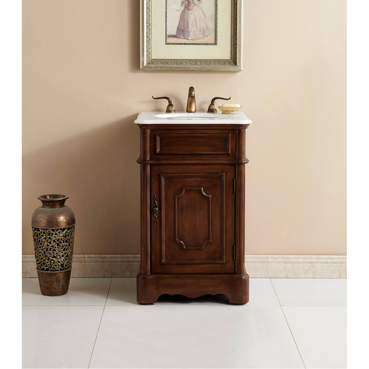 Retro 21" Single Bathroom Vanity Set
