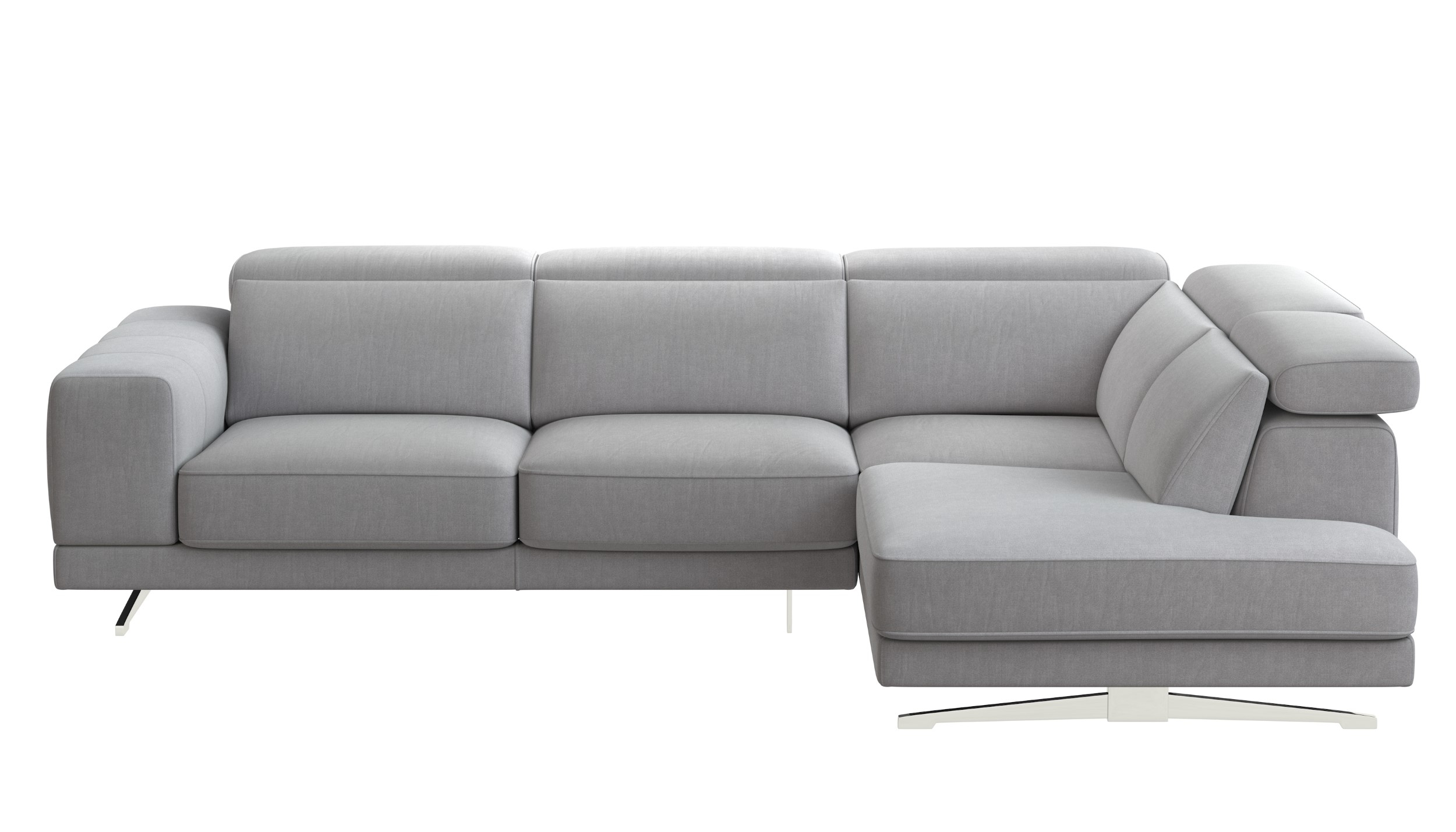Vigo Modern Fabric Sectional Sofa