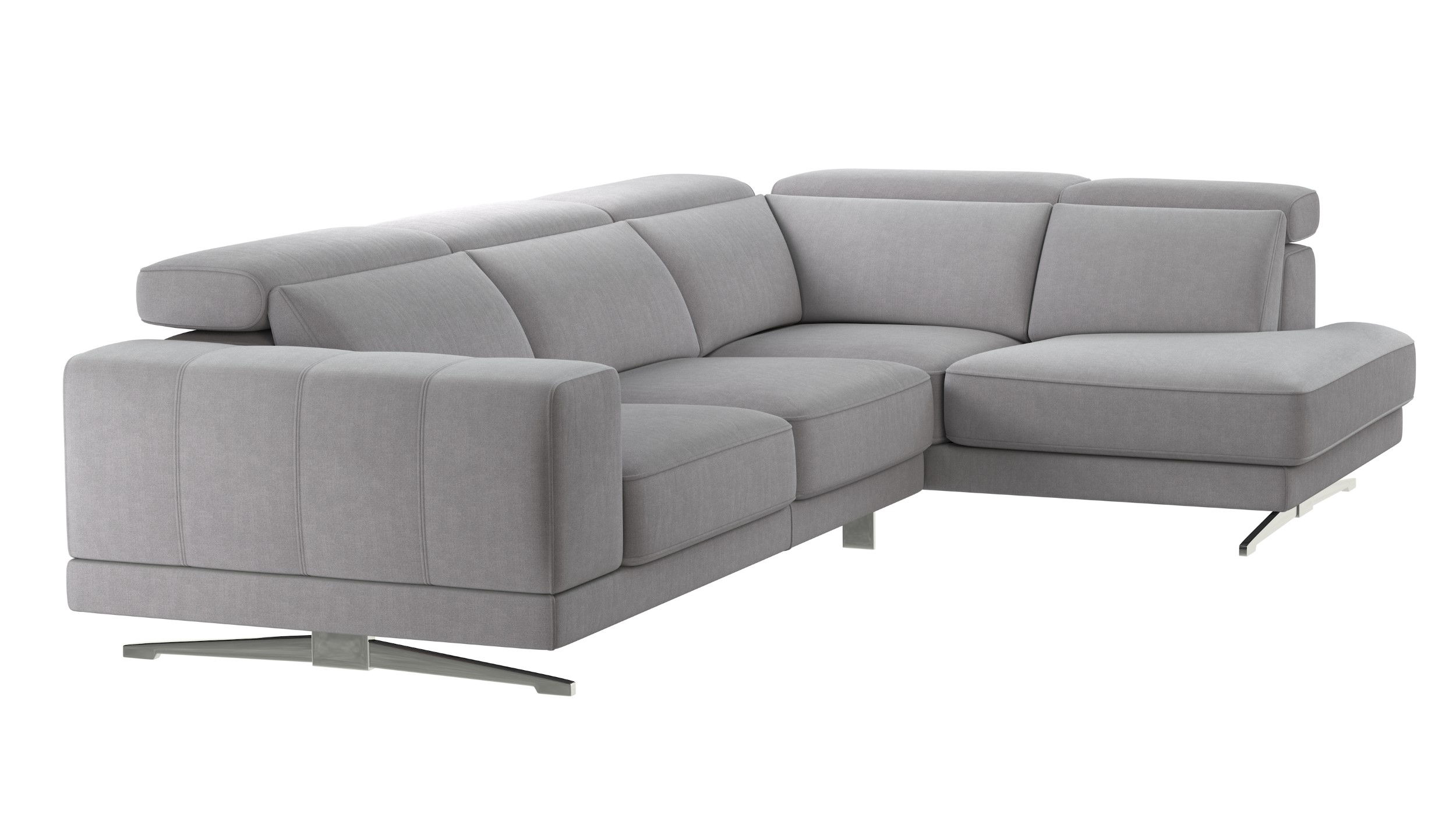 Vigo Modern Fabric Sectional Sofa