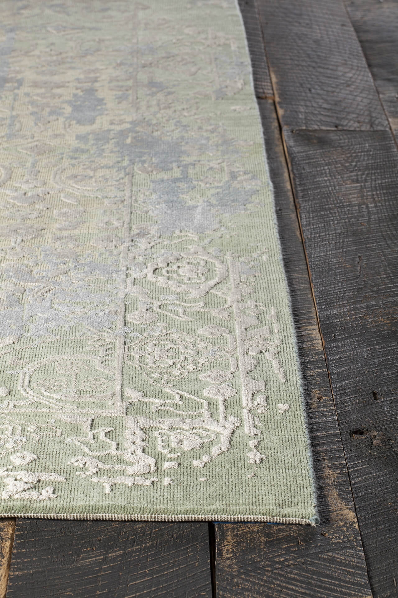 Vingel Wool/Viscose Rectangular Handmade Rug, 5' x 7'6"
