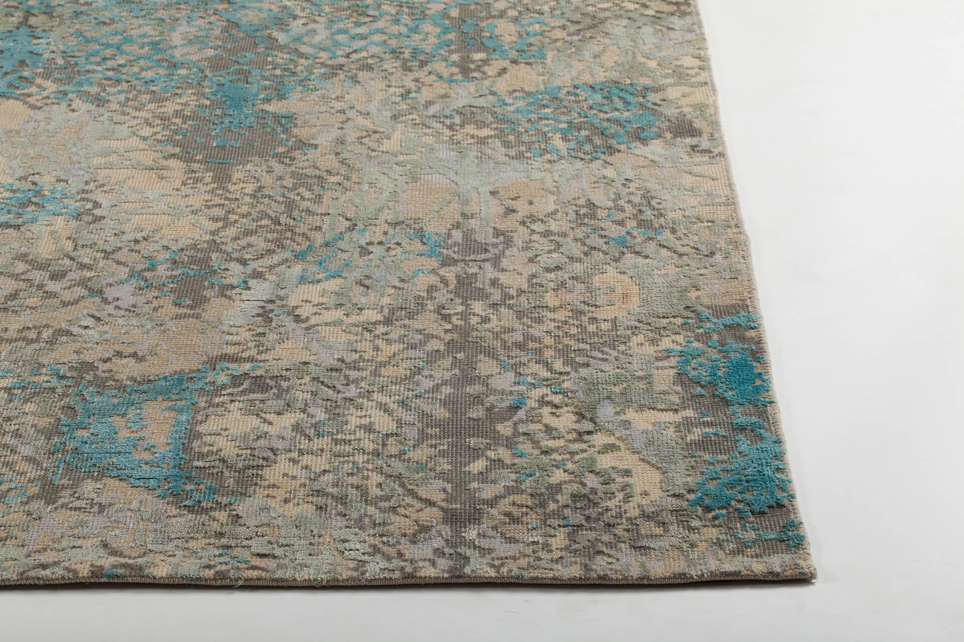 Vingel Wool/Viscose Rectangular Handmade Rug, 5' x 7'6"